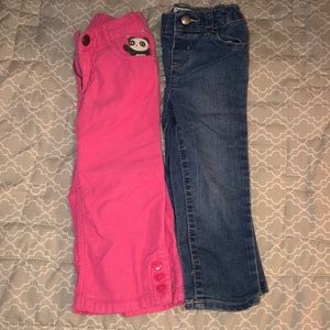 2t Adjustable Waist pant set